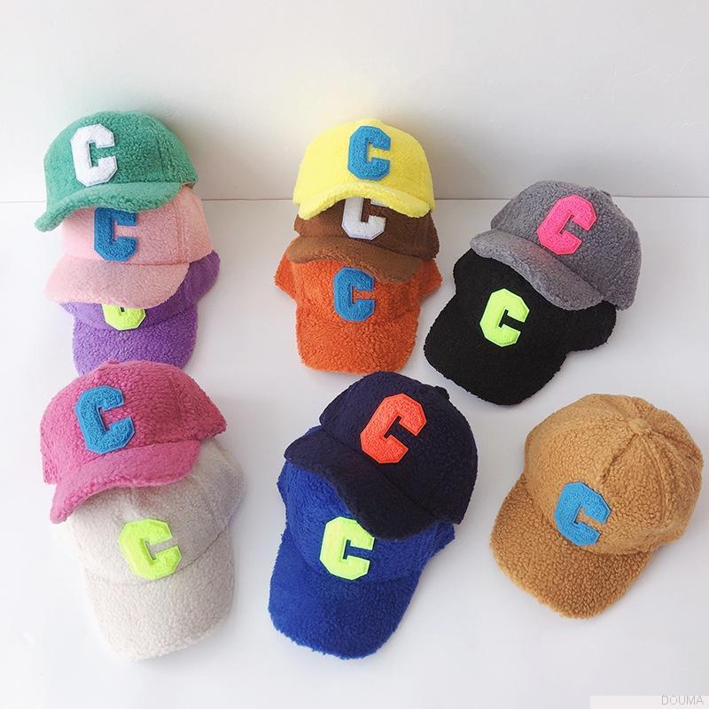 Mũ cotton mềm co giãn giữ ấm mùa đông phong cách Hàn Quốc cho bé gái