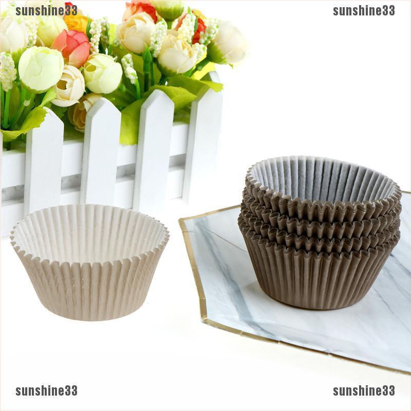 100 Ly Giấy Làm Bánh Cupcake