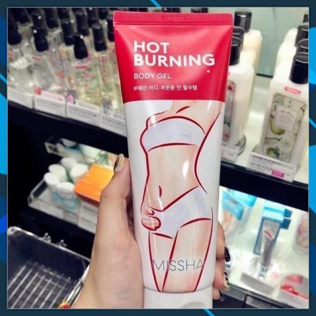 [Hàng Cao Cấp ] Gel Kem Đánh Tan Mỡ Bụng Đùi Hàng Hiệu Missha Hot Burning Hàn Quốc