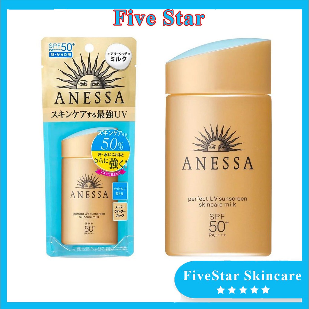 Kem Chống Nắng Dưỡng Da ANESSA Perfect UV SPF50+/PA++++ 60ml