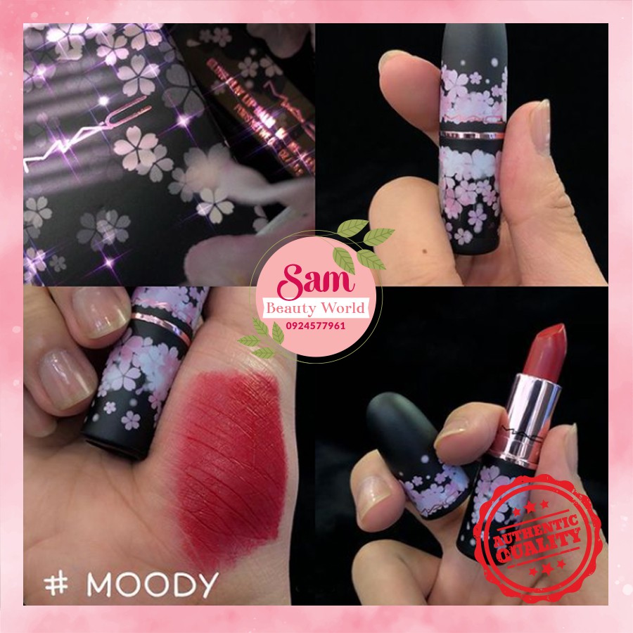 Son Mac hoa anh đào Balck Cherry phiên bản giới hạn mới nhất 2021 | BigBuy360 - bigbuy360.vn