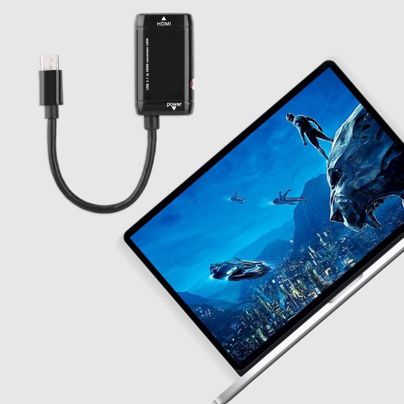 Cáp Chuyển Đổi Usb-C Type C Sang Hdmi Usb 3.1 Cho Mhl Android Phone Tablet