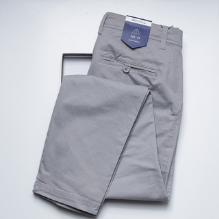 Quần kaki basic quốc dân shin màu ghi_q01