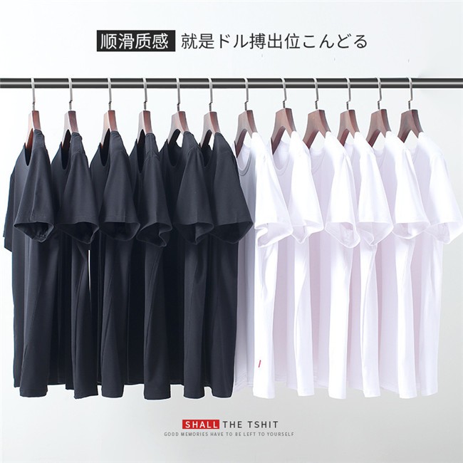 Áo Thun Trơn Tay Lỡ Dáng Rộng Plus Size Cho Nam