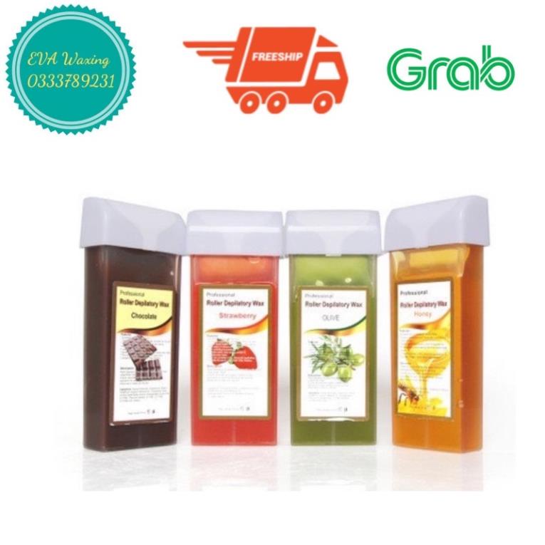 (Thanh lăn) Sáp Wax Lông Nóng có đầu lăn, triệt lông toàn thân nhanh chóng (DẠNG NƯỚC LĂN GIAO NGẪU NHIÊN)
