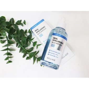 Tinh chất WELLAGE Real Hyaluronic Blue Ampoule 100 100ml