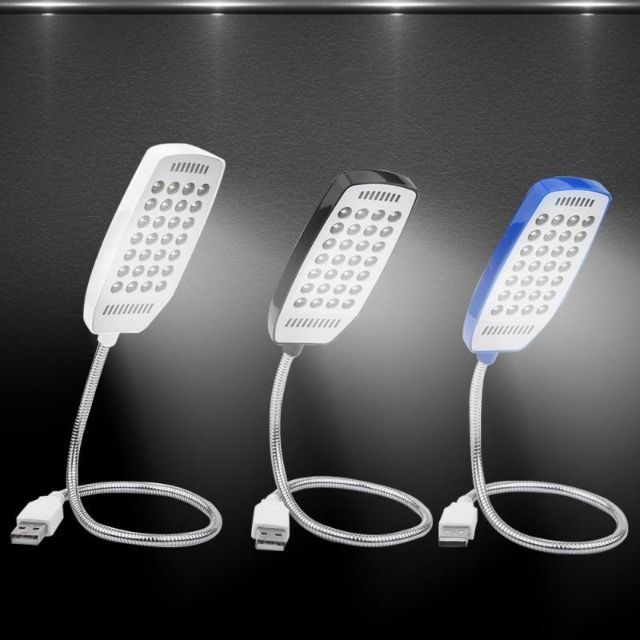 Đèn LED 28 bóng siêu sáng cổ ngỗng sử dụng nguồn điện từ USB