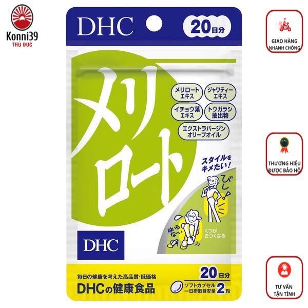 VIÊN UỐNG GIẢM MỠ ĐÙI DHC NHẬT BẢN (GÓI DÙNG TRONG 20 NGÀY)