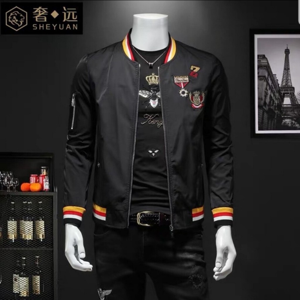 Áo Khoác Nam - Áo Khoác Dù z LOGO HUY CHƯƠNG HUY HIỆU Họa Tiết Cá Tính Phong Cách Trẻ Trung Năng Động | BigBuy360 - bigbuy360.vn