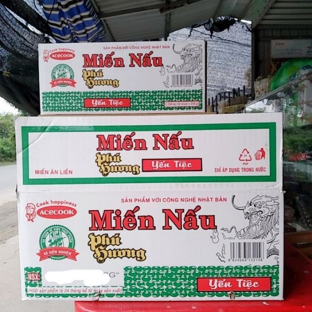 Thùng miến nấu Phú Hương yến tiệc 10gói×210g