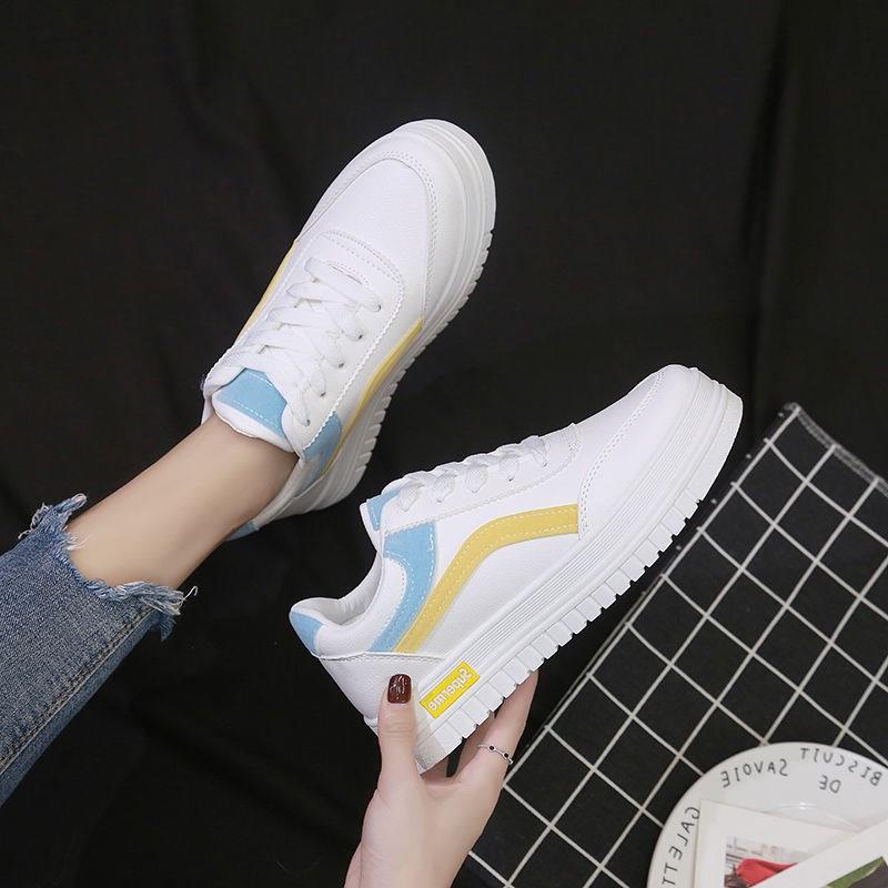 Giày Nữ, Giày Thể Thao Sneaker Nữ Màu Trắng G02 Da Cao Cấp Đẹp Thời Trang Hàn Quốc Giá Rẻ A1