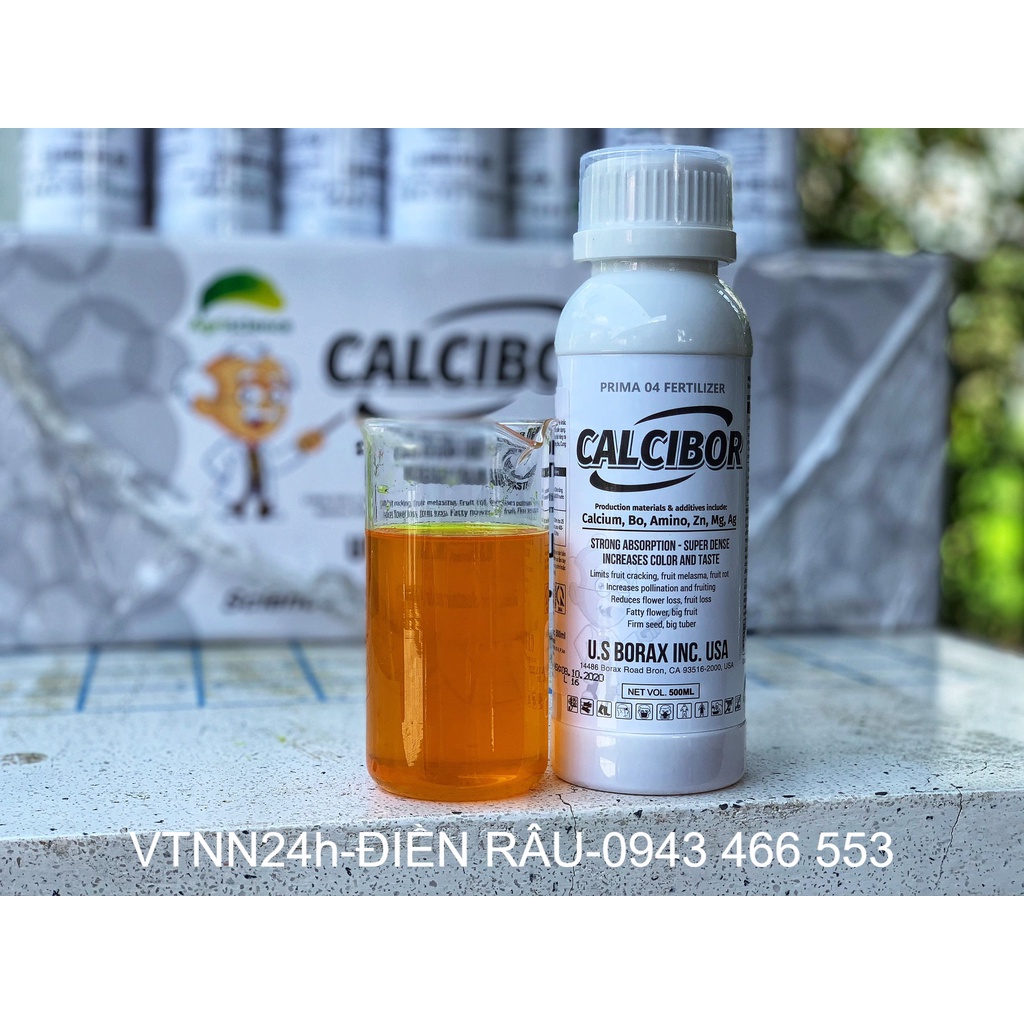 ◑⊙SIÊU PHẨM CALCIBOR NHẬP KHẨU MỸ ĐẬU TRÁI, ĐẸP LÊN MÀU TRÁI-VTNN24h Điền Râu