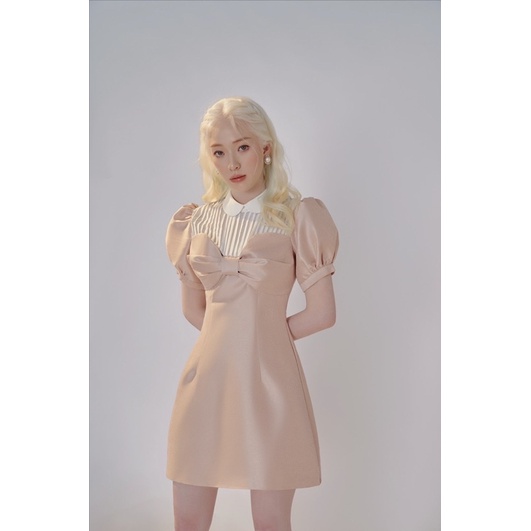 Váy phối nơ ngực Gina Dress by Joie des Roses