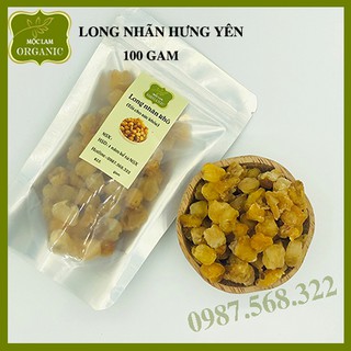 Long nhãn Hưng Yên sấy khô cao cấp Mộc Lam Túi zíp 100g