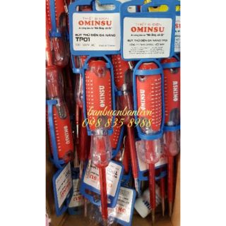 Bộ 2 Bút thử điện đa năng OMINSU