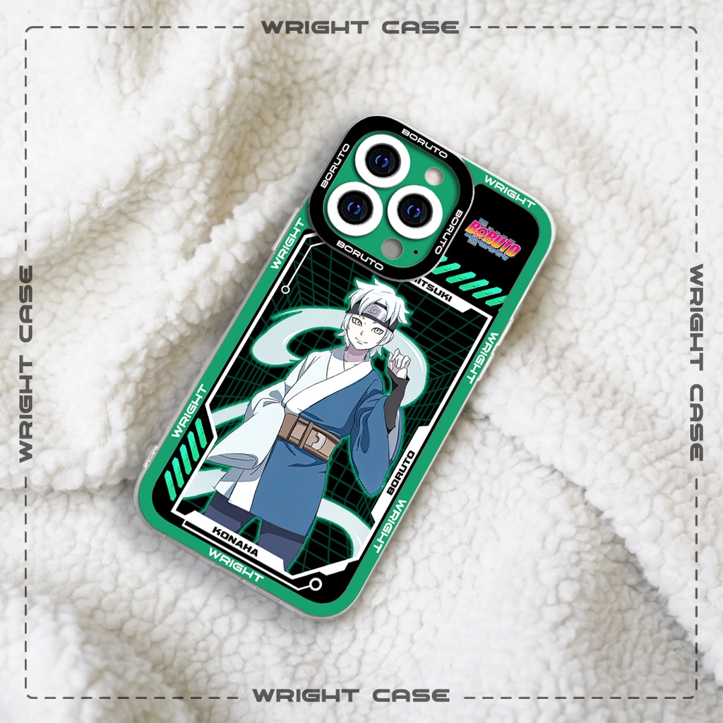 Ốp lưng iphone cạnh vuông Mitsuki Boruto Anime Wrightcase 6plus/7/8/8plus/x/xs/11/12/pro/max/plus/promax