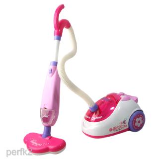 Plastic Realistic Vacuum Cleaner Dust Collector Housekeeping Kids Role Play Toy