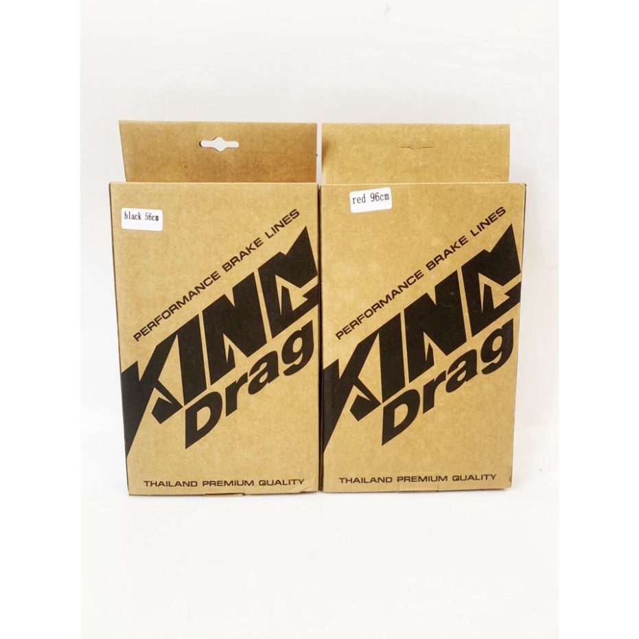 Dây Dầu Đầu Nhôm CNC Xoay 360 Độ King Drag Cho Xe Máy