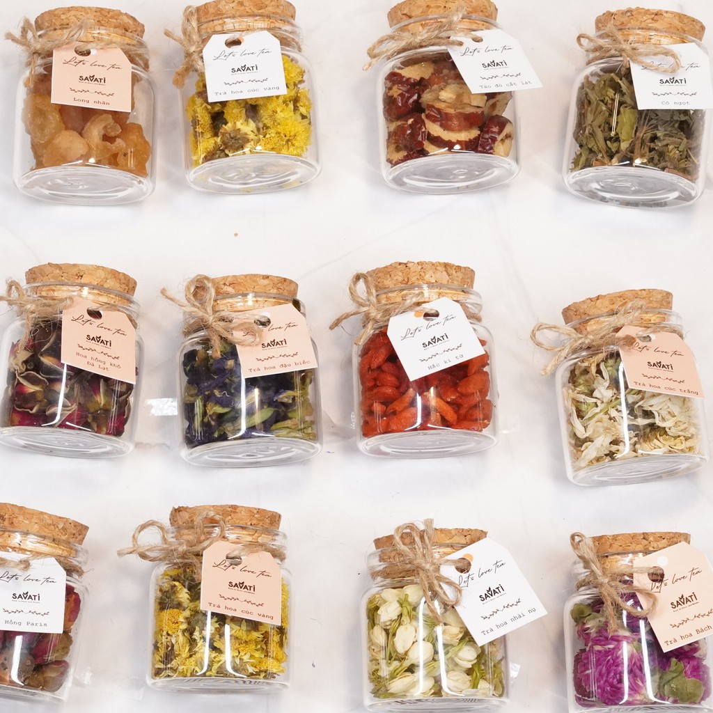 [Mã 267FMCGSALE giảm 8% đơn 500K] Trà hoa đậu biếc và các loại trà hoa SAVATI đồng giá 9k (hàng loại 1) | BigBuy360 - bigbuy360.vn