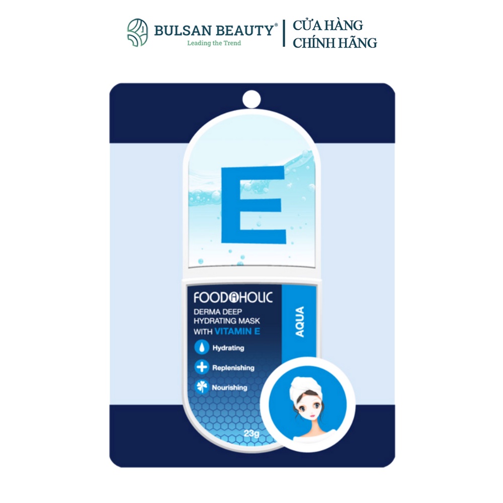 Mặt nạ FOODAHOLIC Derma Mask 23g Bulsan Beauty