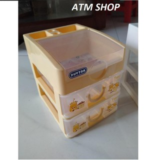 TỦ TOMI NHỎ 3 NGĂN NHỰA DUY TÂN