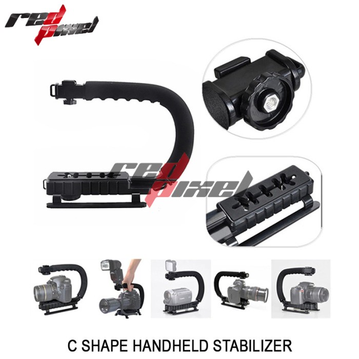 Tay cầm chống rung hình chữ C cho máy ảnh | BigBuy360 - bigbuy360.vn