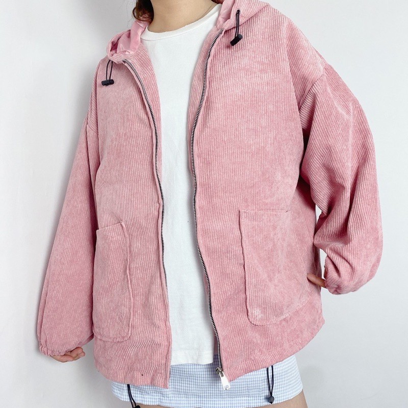 Áo khoác nhung tăm siêu xịn sò hình chụp thật | BigBuy360 - bigbuy360.vn