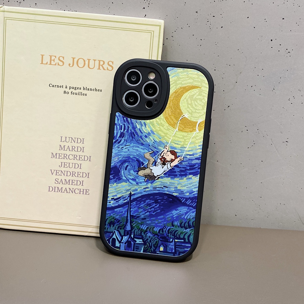 Ốp Điện Thoại Họa Tiết Tranh van gogh Dành Cho iphone 14 13 pro max 12pro 11 xsmax xr 7plus 8plus