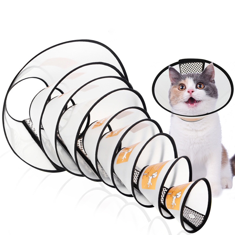 Vòng Chống Liếm Cho Chó Mèo, Loa Xấu Hổ Giúp Bảo Vệ Thú Cưng Tránh Nhiễm Trùng PAW Pet Elizabethan Collar PET08