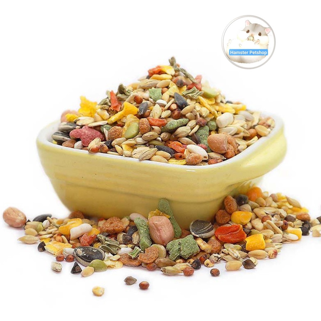 Thức ăn Crispy hãng Jolly cho Hamster, Sóc, Nhím 1kg