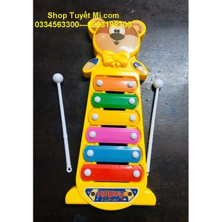 Đồ chơi Đàn gõ hình gấu đáng iu