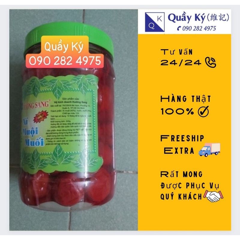 XÍ MUỘI TRÁI NGÂM Hưởng Sang 500g