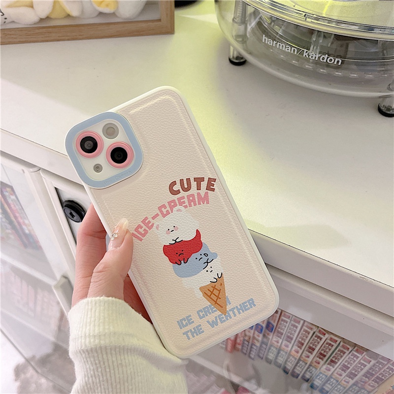 Ốp lưng iphone Ốp Lưng Họa Tiết Trái Vải Cho Iphone 7/7plus/8/8plus/x/xs/11/14pro/13/pro/max/plus/promax Dinuo case
