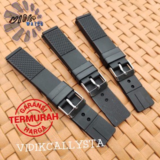 Dây đồng hồ đeo tay bằng cao su b110 18 mm 18mm