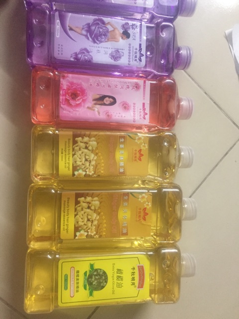 Tinh dầu massage body chai nhỏ 550ml