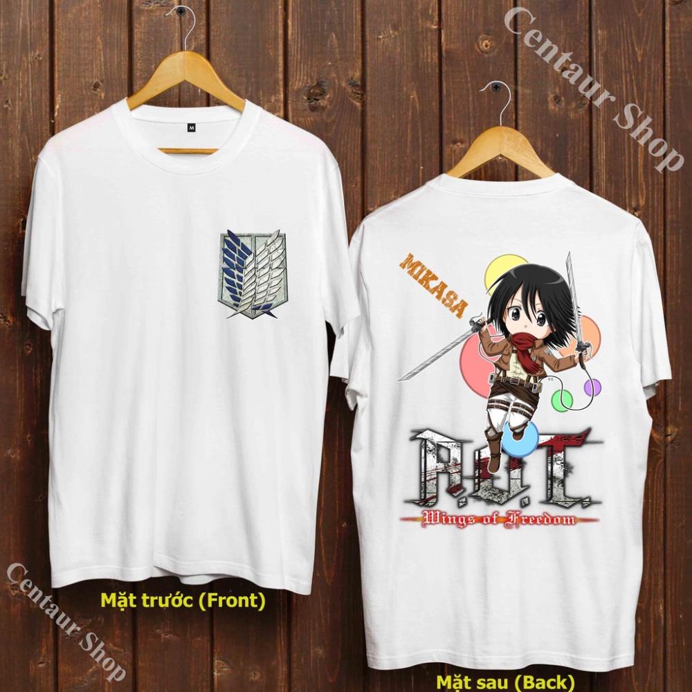 [ƯU ĐÃI] 🎁 Áo Mikasa Ackerman - Áo Attack on Titan - Mikasa Ackerman T-Shirt siêu đẹp - MA-033