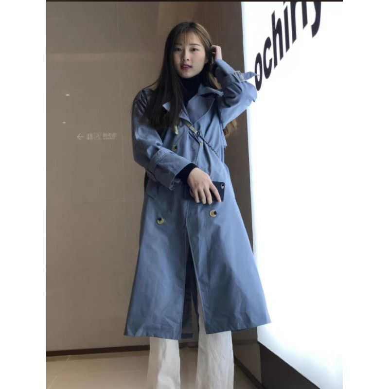 Ảnh thật 5 hình cuối-HC042.Áo khoác mangto thu đông dáng dài phiên bản Hàn Quốc | BigBuy360 - bigbuy360.vn