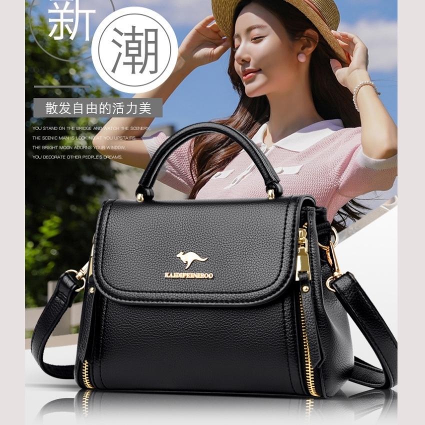 Túi xách nữ công sở Hàn Quốc mini đẹp cao cấp đeo chéo Kaidifeiniroo KD09  Kaidio Size 23cm.