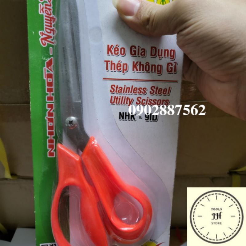 Kéo gia dụng thép không gỉ Nhơn Hòa cán lớn nhỏ