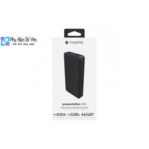 Sạc dự phòng Mophie Powerstation 20,000mAh Power Delivery - 401106004