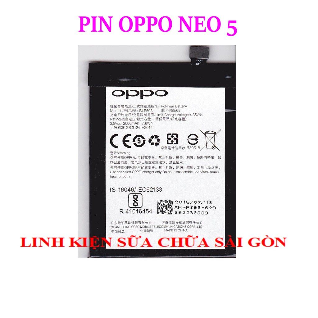 PIN OPPO NEO 5