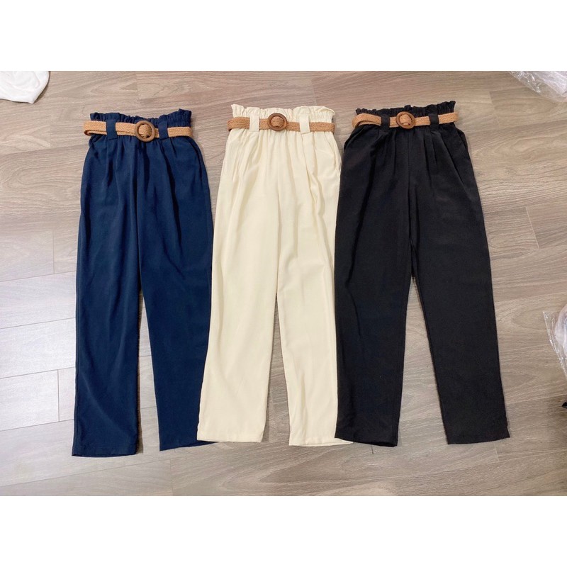 Quần baggi zara chống nhăn