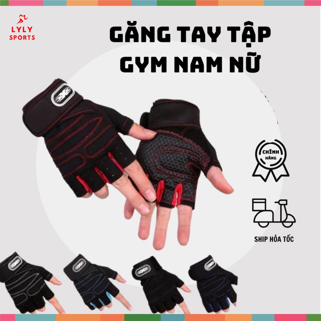 Găng Tay Thể Thao, Tập Gym, đi phượt kiểu dáng thời trang cho nam và nữ - LYLYSPORTS