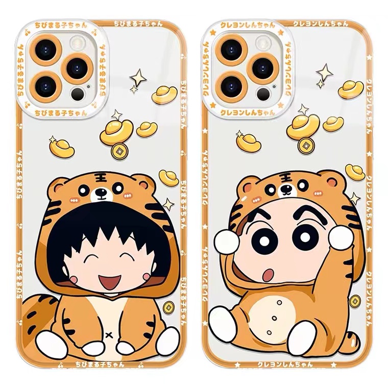 Ốp Điện Thoại TPU Silicon Mềm Trong Suốt Chống Sốc In Họa Tiết Dễ Thương Cho iPhone 13 12 Mini 11 10 Pro XS Max X XR 8 7 6 6S Plus