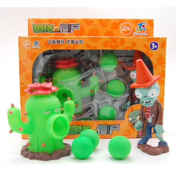 Đồ chơi bắn zombie, mô hình game Plants Vs Zombies thú vị cho trẻ em