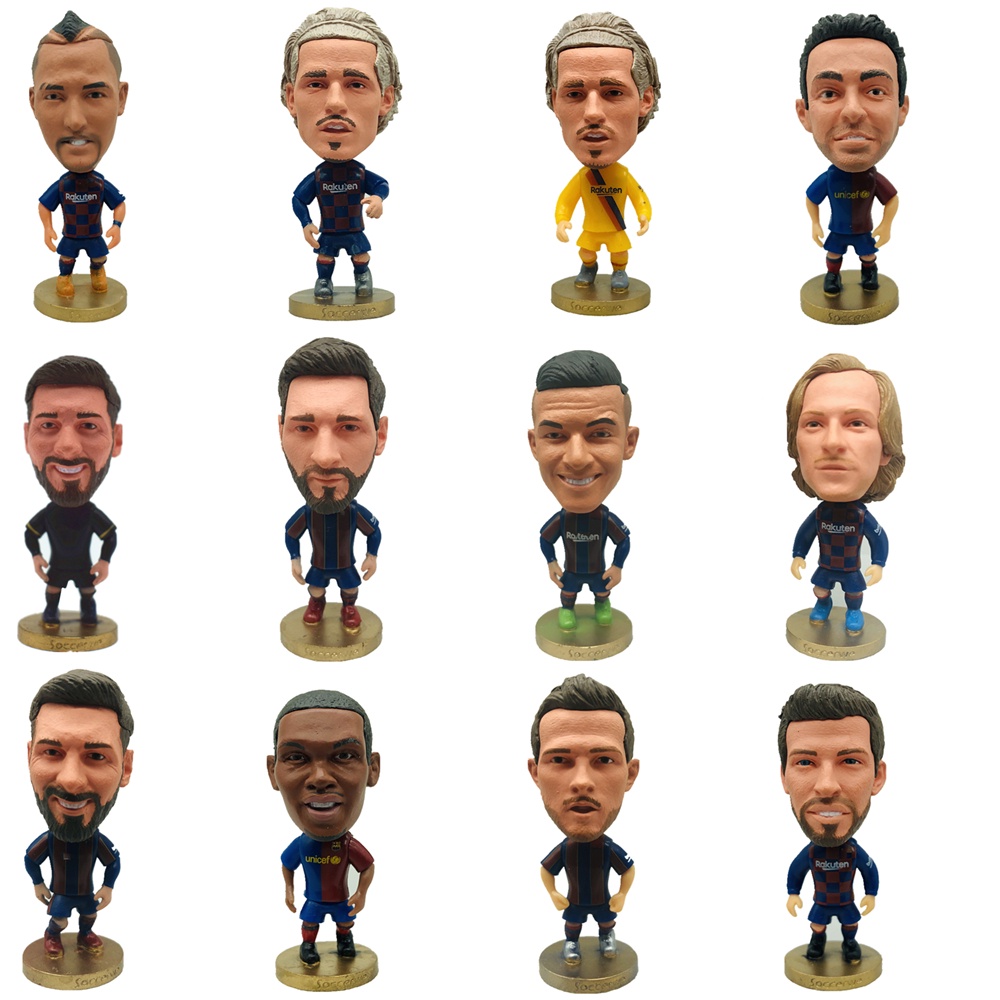 Búp Bê Cầu Thủ Bóng Đá Barcelona 7cm