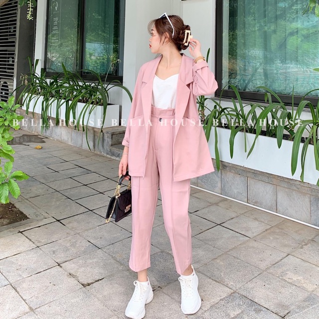 Áo blazer và quần