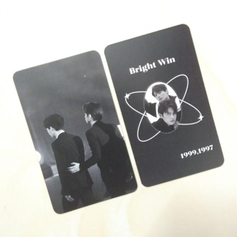 5 CARD BRIGHTWIN BLACKWHITE ÔM EO🖤