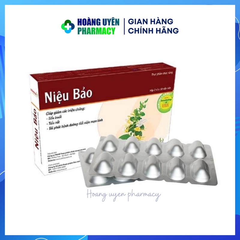 Niệu Bảo - Hộp 20 viên