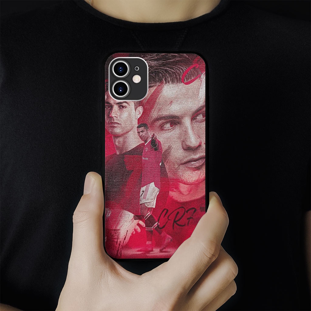 Ốp lưng Ronaldo đi chỉ tay paper art pro 13 11 12 promax 7 8 plus xs X Xr RONPOD20210035